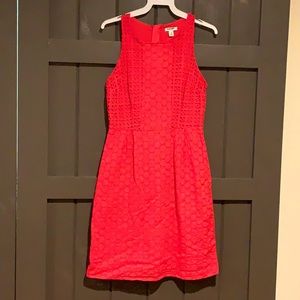 Hot Pink eyelet dress